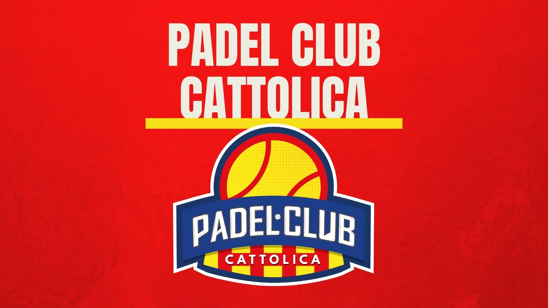 Padel Club Cattolica: ecco il nostro logo