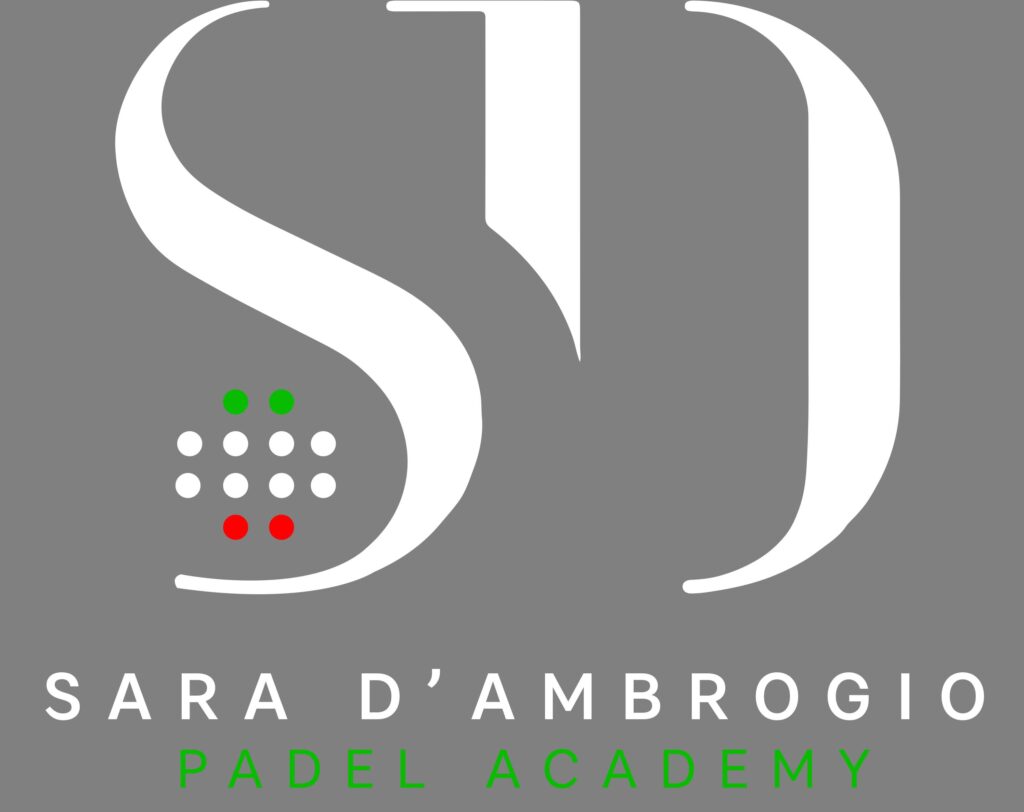 Logo sara d'ambrogio padel academy